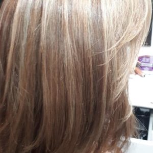 Highlights on lightbrown hair