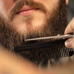 Beard Trimming Men